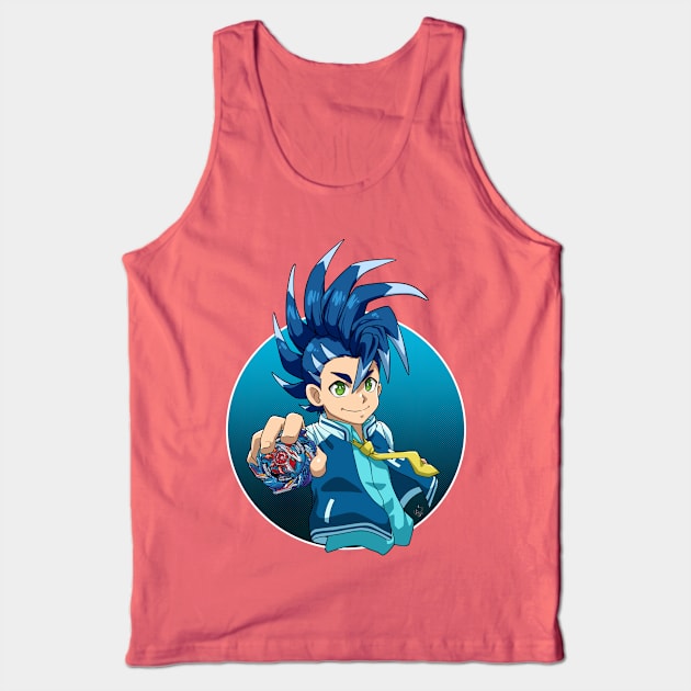 Hikaru Asahi with King Helios Tank Top by Kaw_Dev